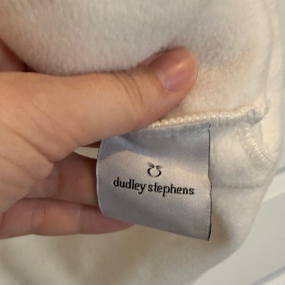 Dudley Stephens Cream Cobble Hill Turtleneck Vello Fleece - Picture 6 of 10